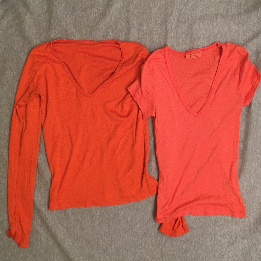 2 Michael Stars shirts, sold together, $12